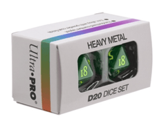 Ultra Pro Dice: D20 Vivid Heavy Metal Green 15937